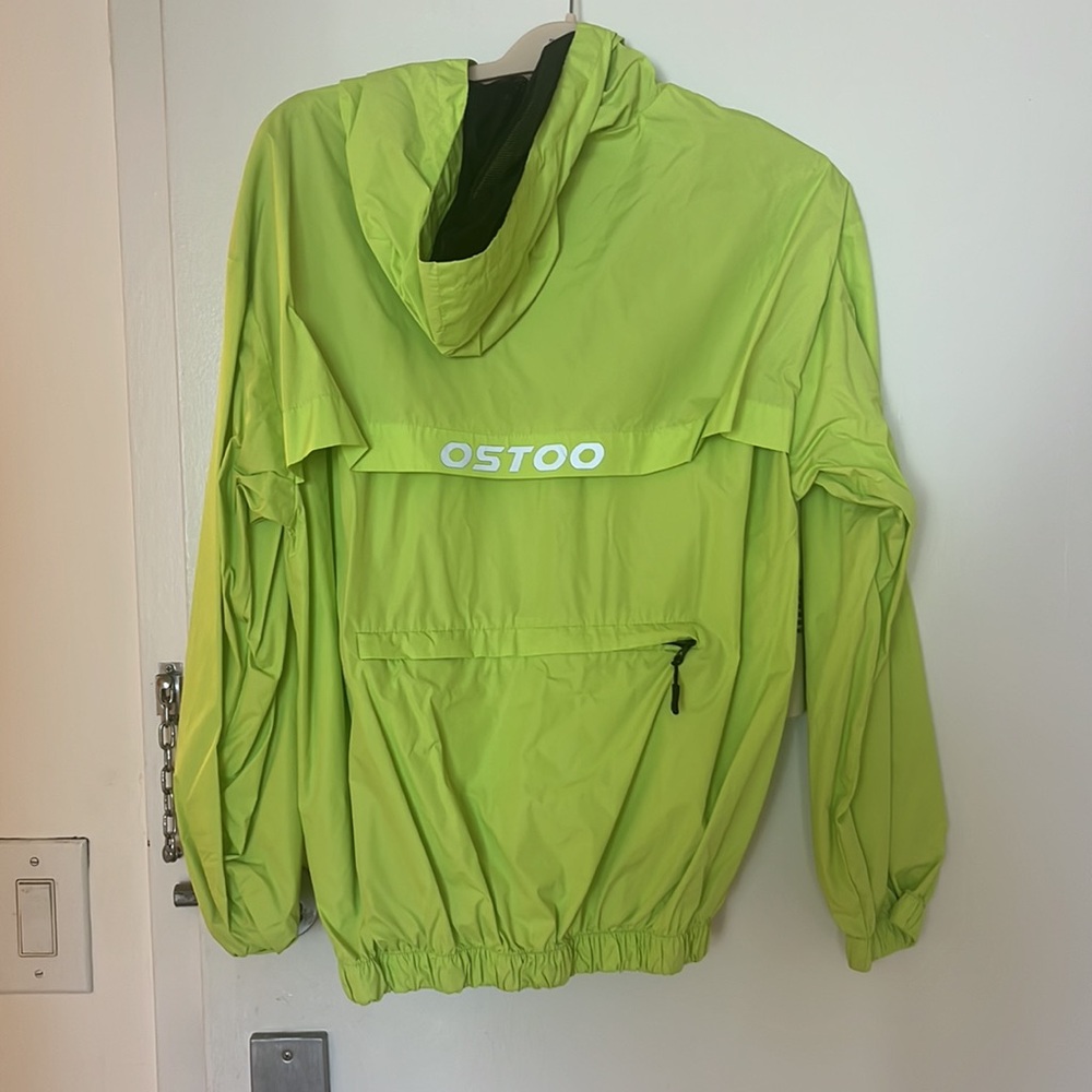 Green athletic jacket - Picture 3 of 4